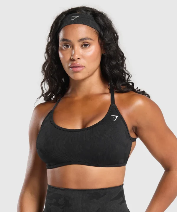 Adapt Camo Cross Back Sports Bra