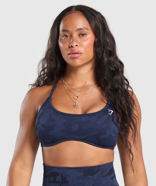 Adapt Camo Cross Back Sports Bra