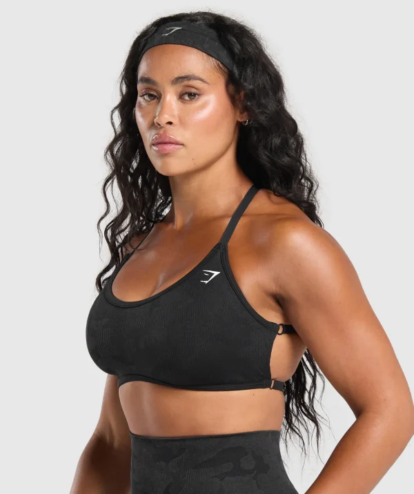 Adapt Camo Cross Back Sports Bra