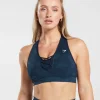 Adapt Camo Seamless Ribbed Sports Bra