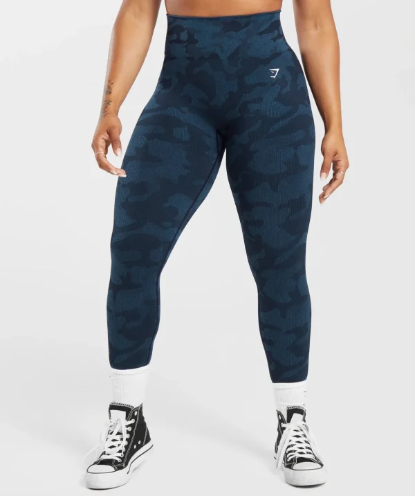 Adapt Camo Seamless Ribbed Leggings