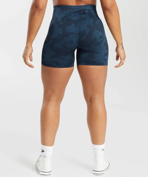 Adapt Camo Seamless Ribbed Shorts