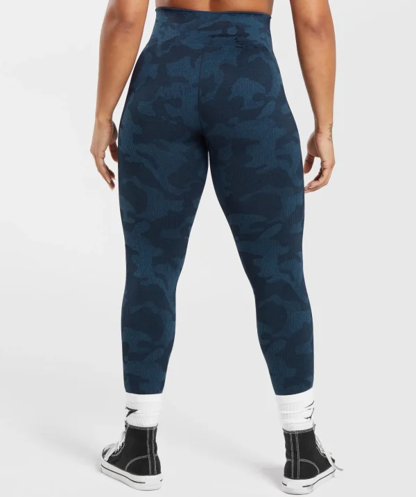 Adapt Camo Seamless Ribbed Leggings