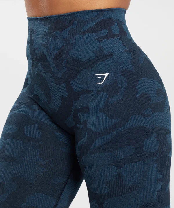 Adapt Camo Seamless Ribbed Leggings