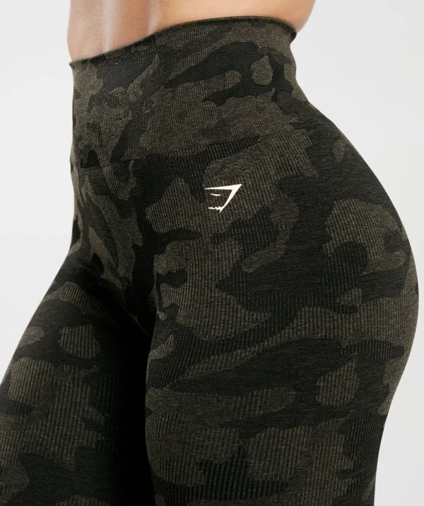 Adapt Camo Seamless Ribbed Leggings