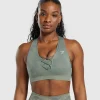 Adapt Camo Seamless Sports Bra