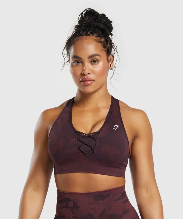 Adapt Camo Seamless Sports Bra