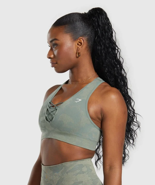 Adapt Camo Seamless Sports Bra