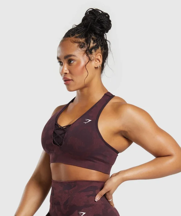 Adapt Camo Seamless Sports Bra