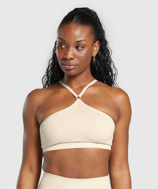 Adapt Fleck Seamless Halterneck Bralette