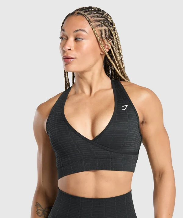 Adapt Monogram Seamless Sports Bra