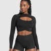 Apex Limit Seamless Long Sleeve Crop Top