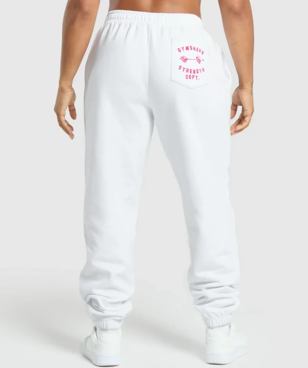 Barbell Hearts Oversized Joggers