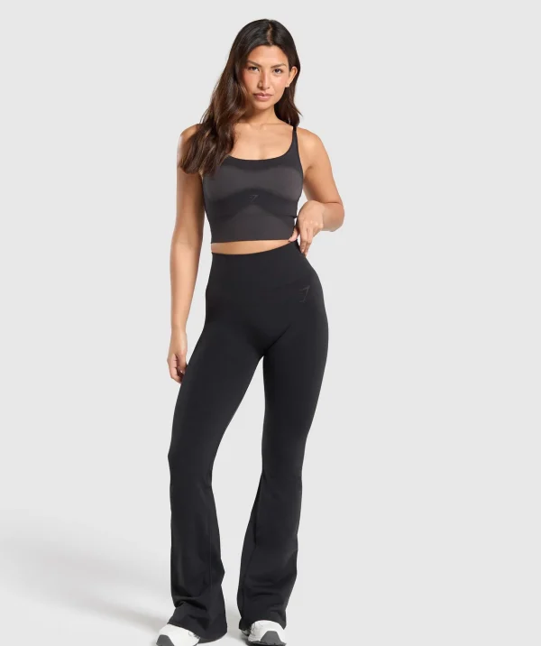 Blur Seamless Flared Leggings