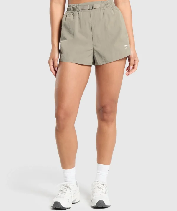 Buckle Waisted Shorts