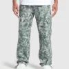 Camo Print Woven Cargo Pants