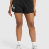 Care Label Graphic Brushed Shorts