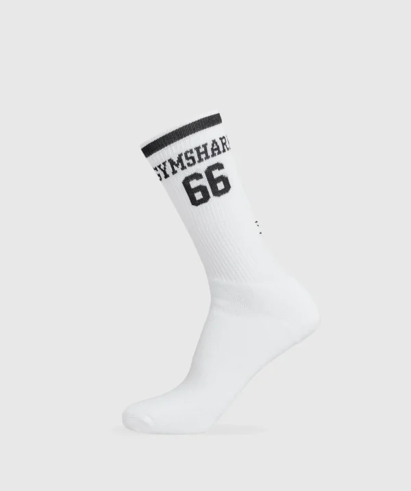 Collegiate Graphic Crew Sock