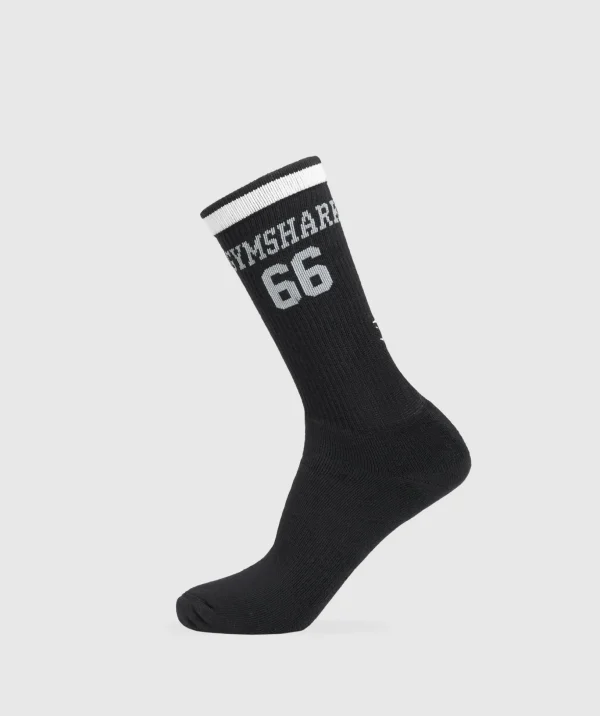 Collegiate Graphic Crew Sock