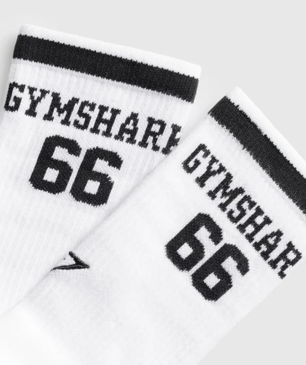 Collegiate Graphic Crew Sock