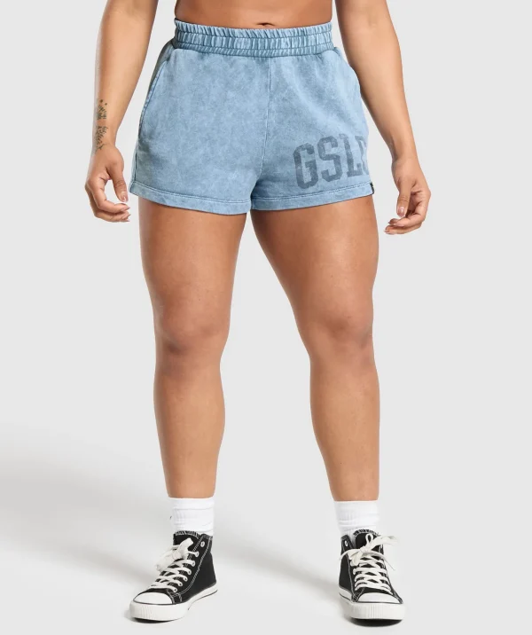 Collegiate Shadow Washed Shorts