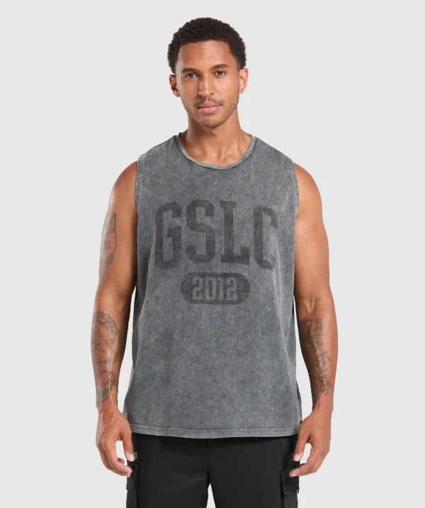 Collegiate Shadow Washed Tank