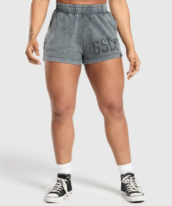 Collegiate Shadow Washed Shorts