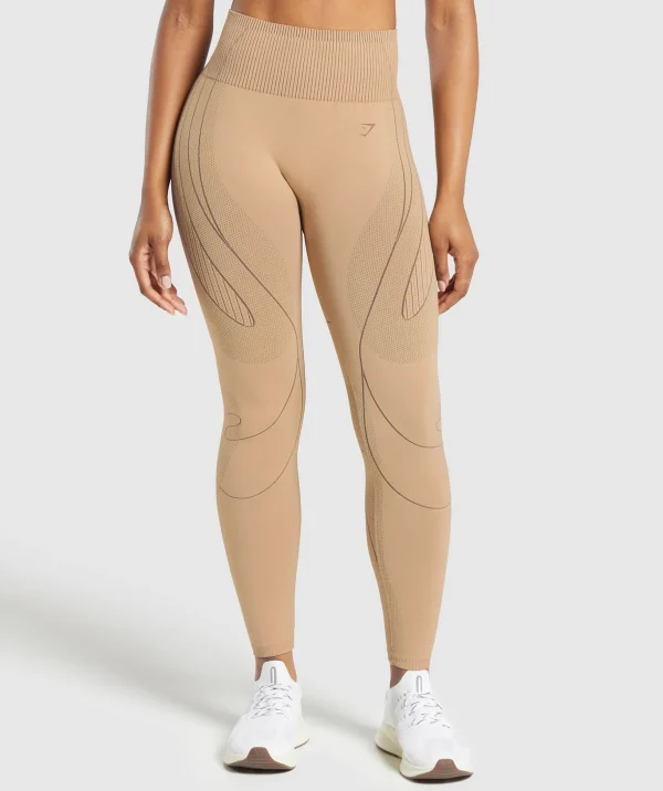 Contour Heart Seamless Leggings