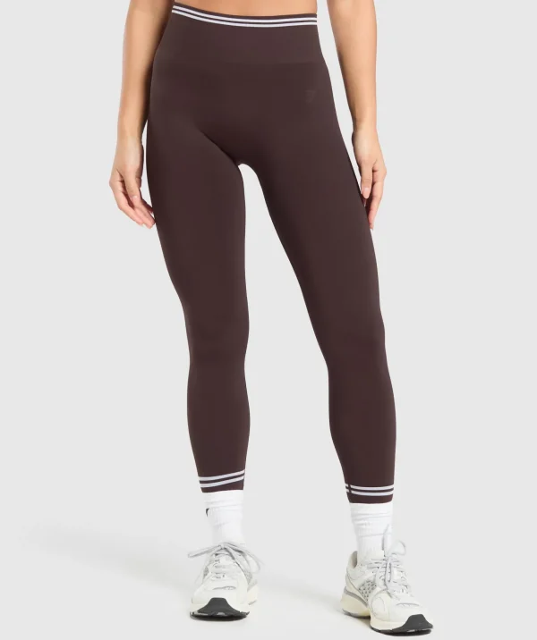 Contrast Seamless Leggings