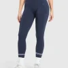 Contrast Seamless Leggings