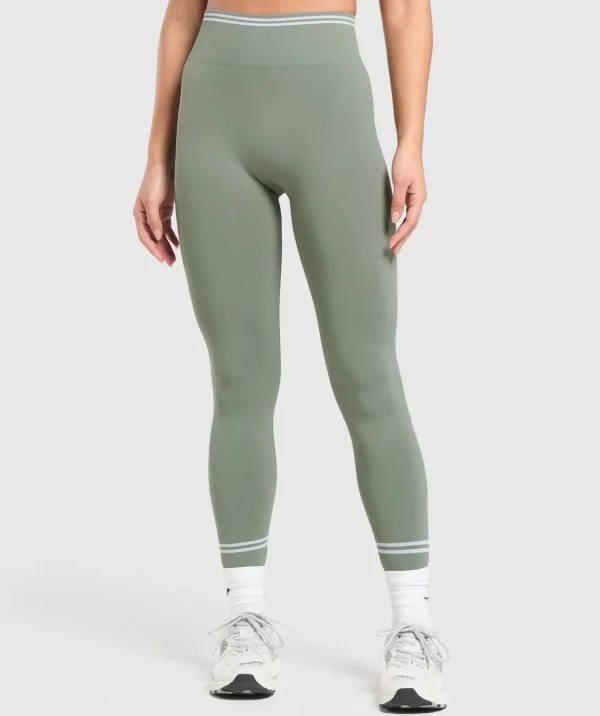 Contrast Seamless Leggings