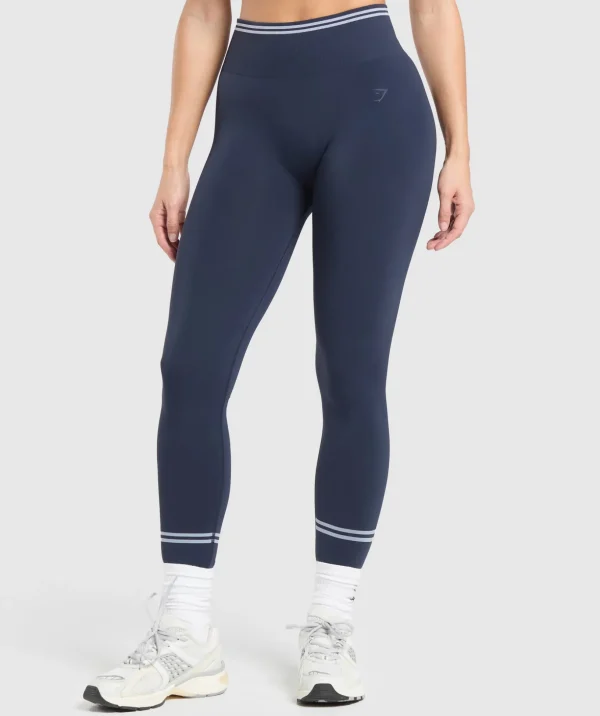 Contrast Seamless Leggings