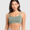 Contrast Seamless Sports Bra