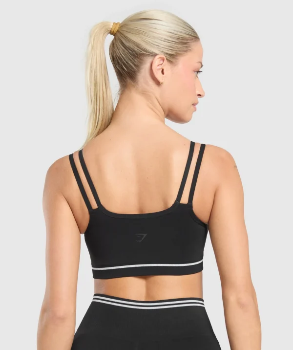 Contrast Seamless Sports Bra