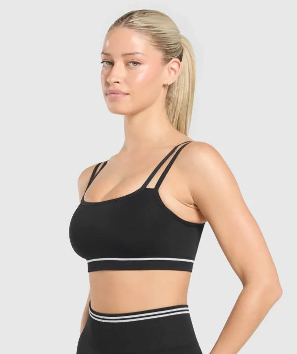 Contrast Seamless Sports Bra