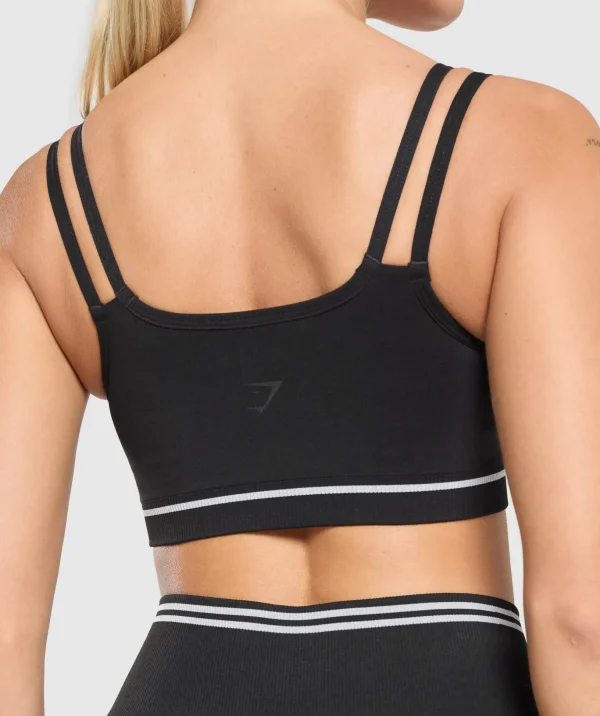 Contrast Seamless Sports Bra