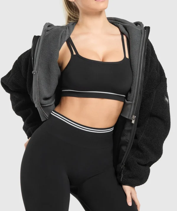 Contrast Seamless Sports Bra