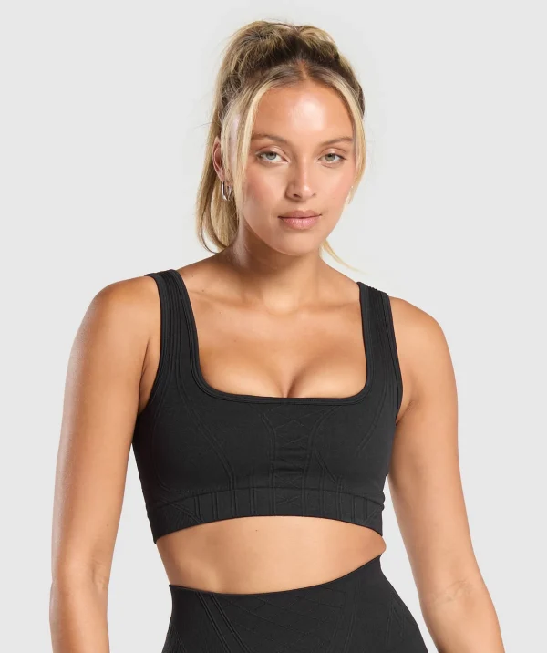 Corset Seamless Sports Bra