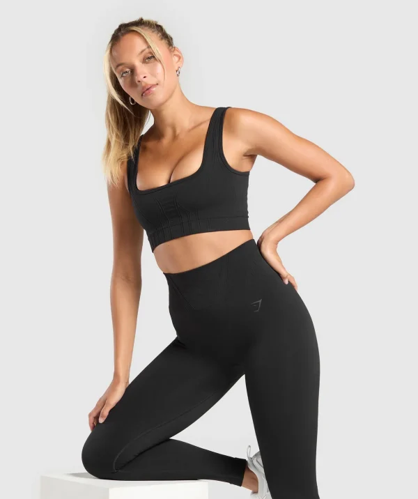 Corset Seamless Sports Bra