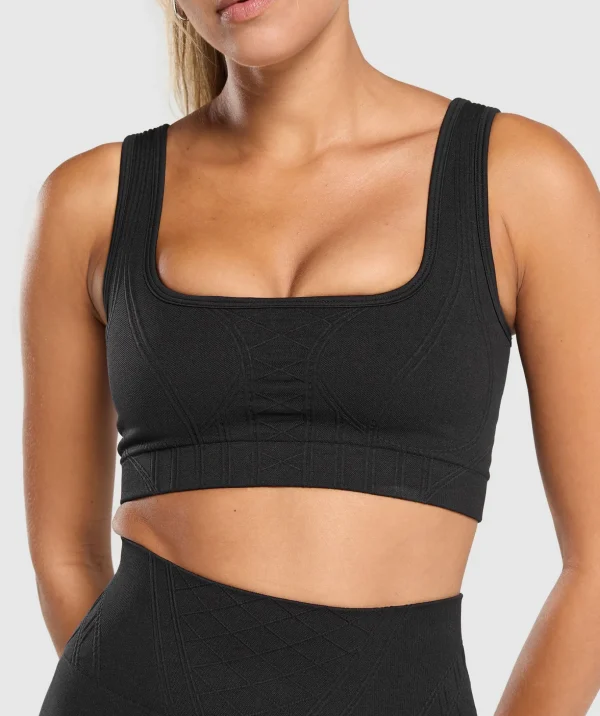 Corset Seamless Sports Bra