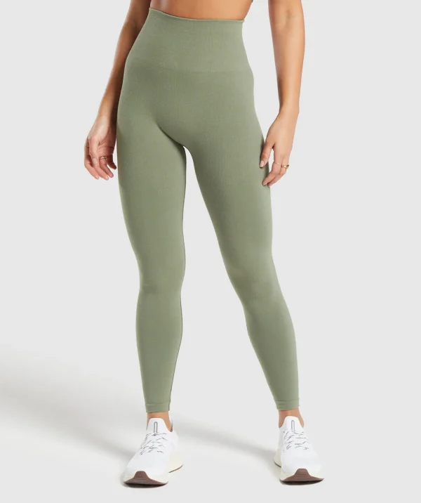 Cotton Seamless Leggings