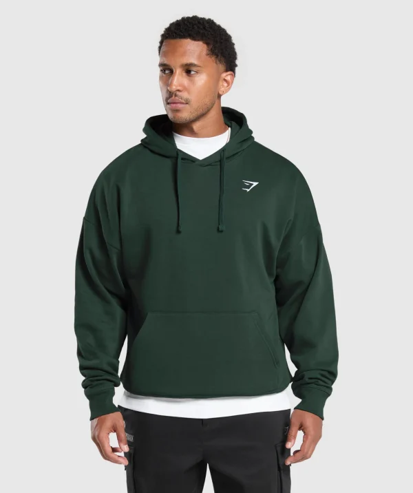 Crest Oversized Hoodie