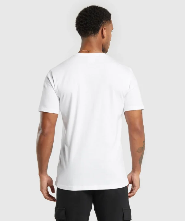 Crest V-Neck T Shirt