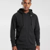 Crest Zip Up Hoodie