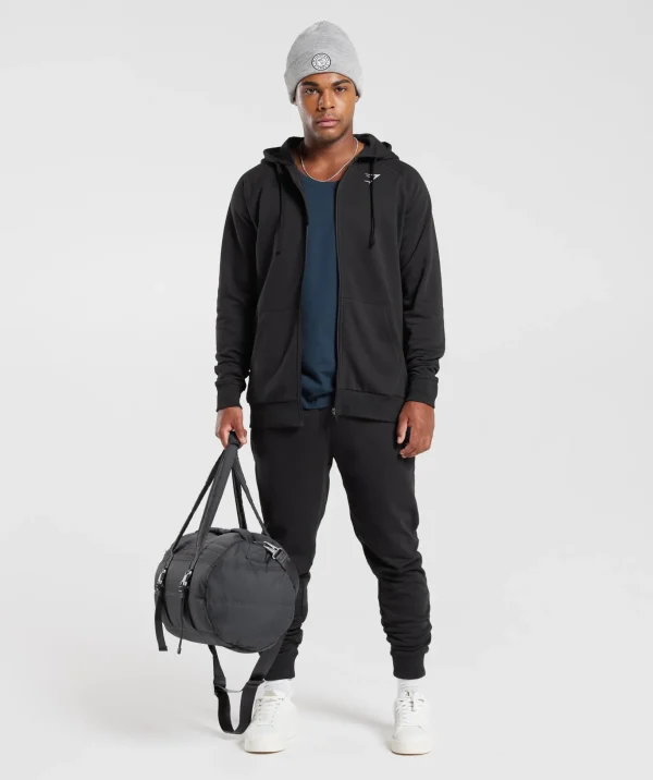 Crest Zip Up Hoodie