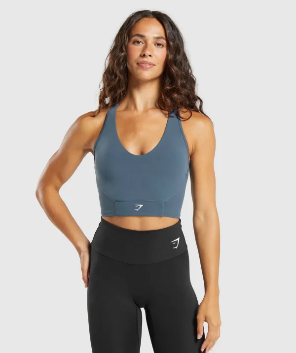 Crop Mesh Tank