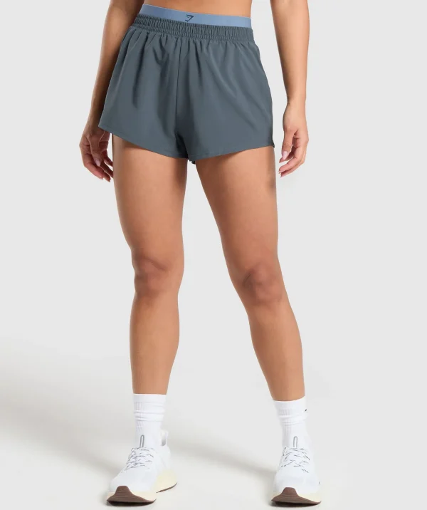 Double Waistband Shorts