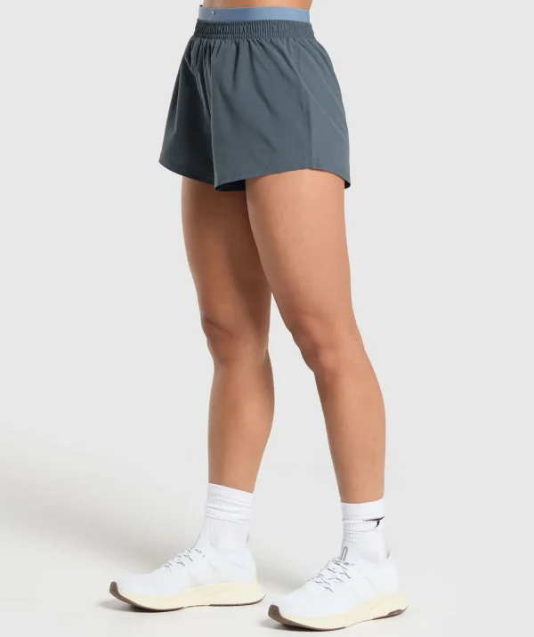 Double Waistband Shorts