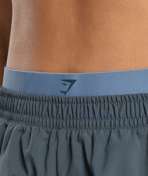 Double Waistband Shorts