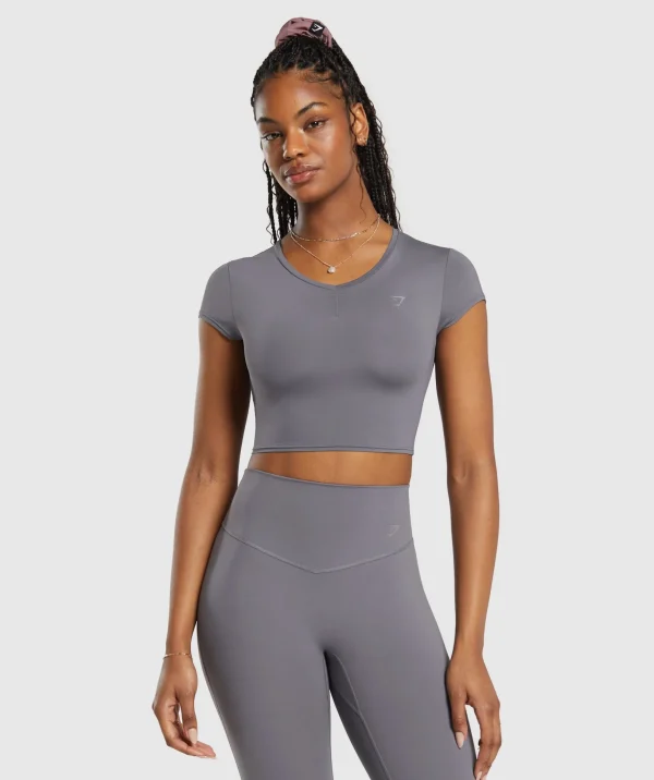 Elevate Ruched Crop Top